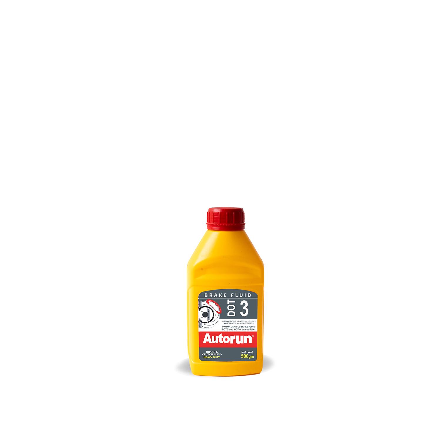 AUTORUN  BREAK& CLUTCH FLUIDE(Yellow) DOT-3 500 g